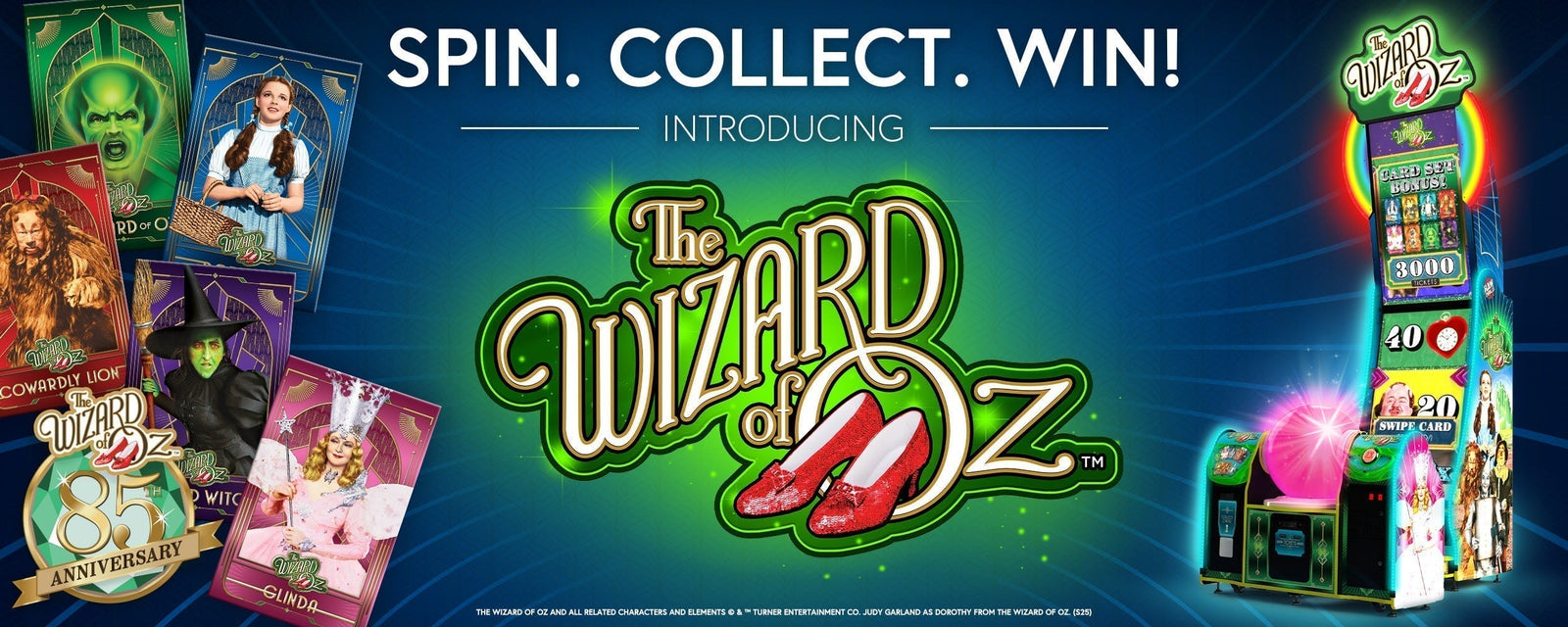Follow the Yellow Brick Road to Big Fun: The Wizard of Oz Arcade Game is Here!