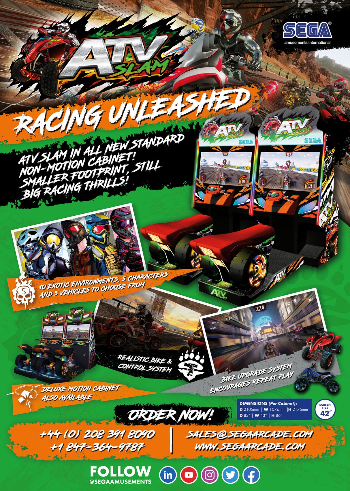 ATV Slam Standard 2 joueurs
