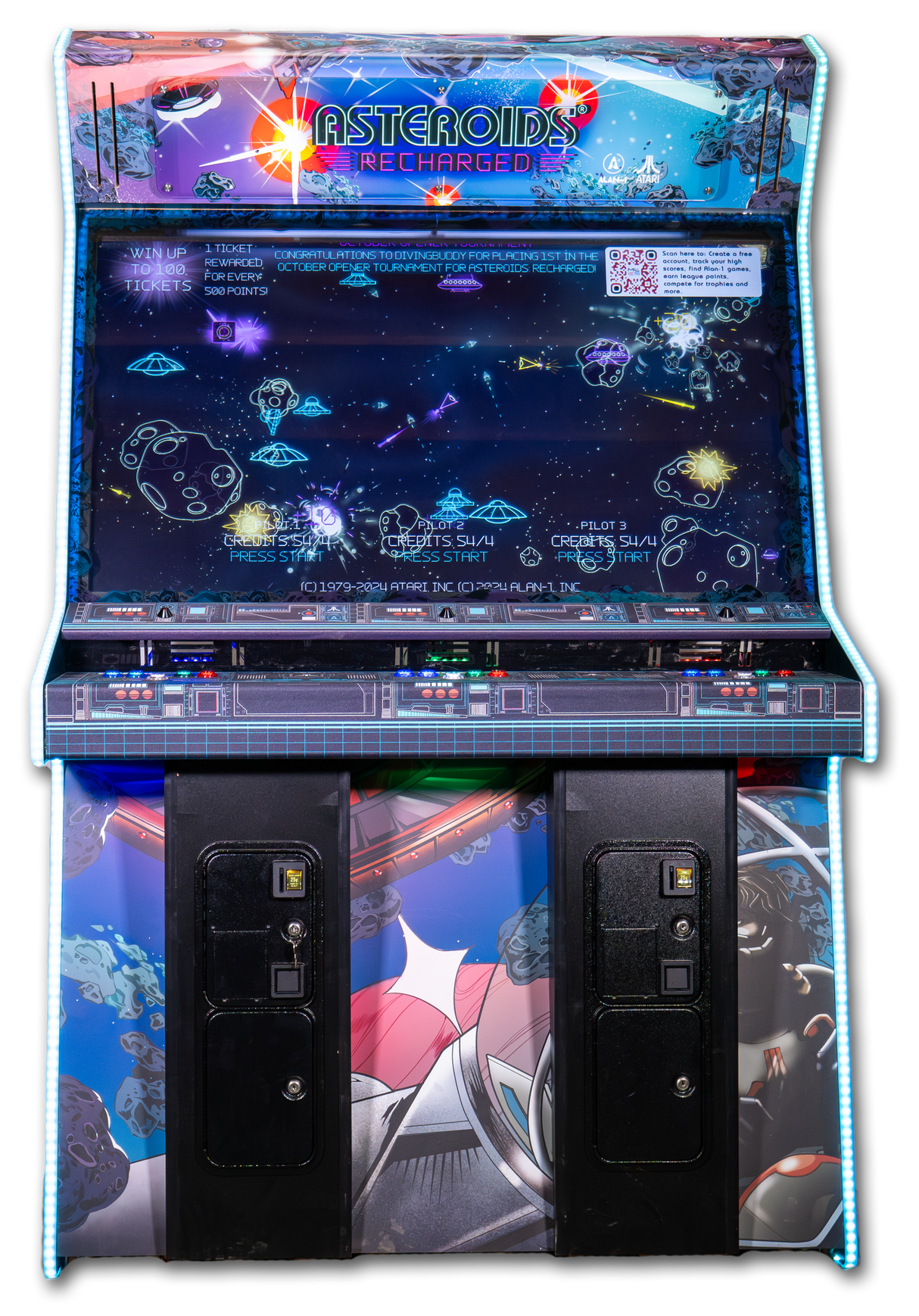 Astéroïdes Rechargés Deluxe