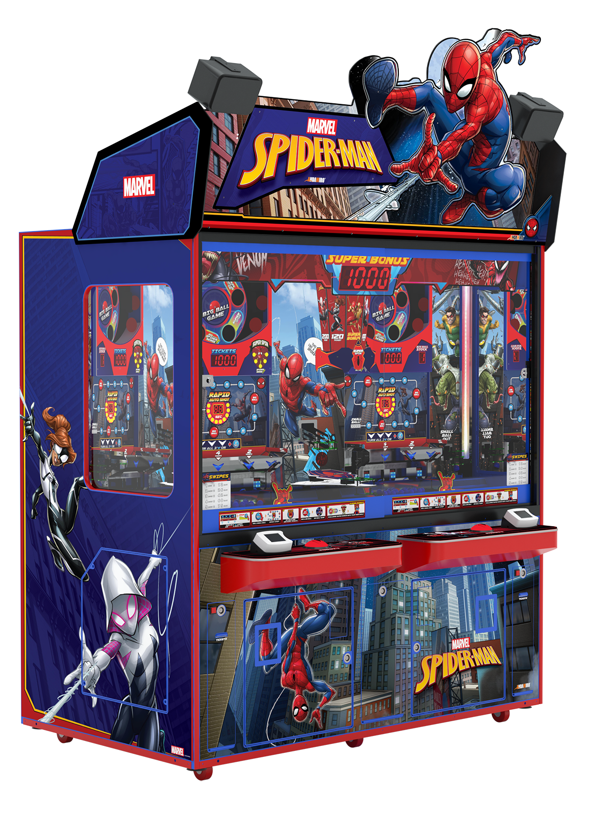 Spider-Man Coin Pusher 2-Player