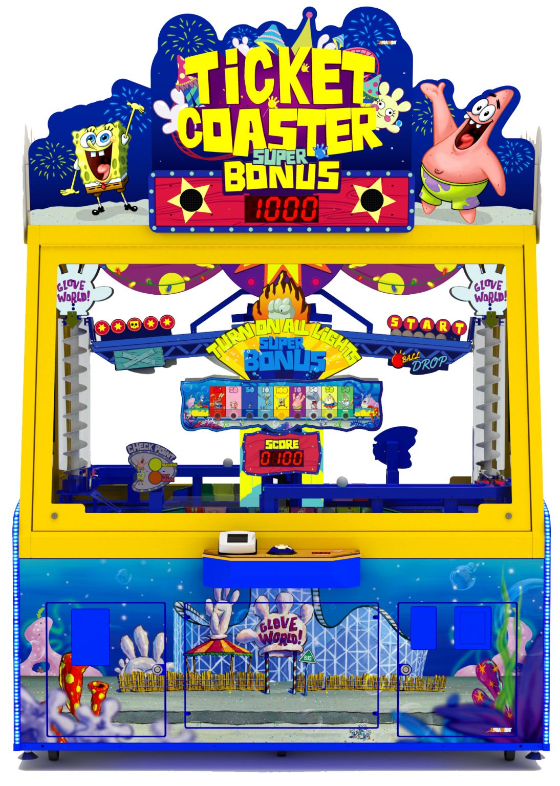 SpongeBob Ticket Coaster