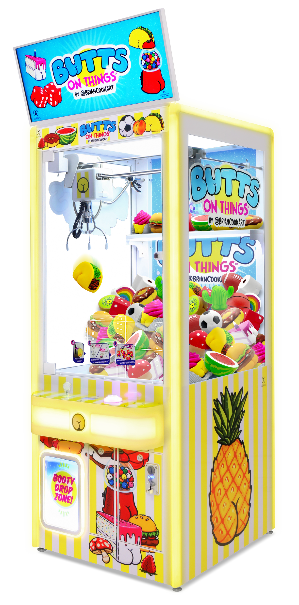 Butts on Things Crane