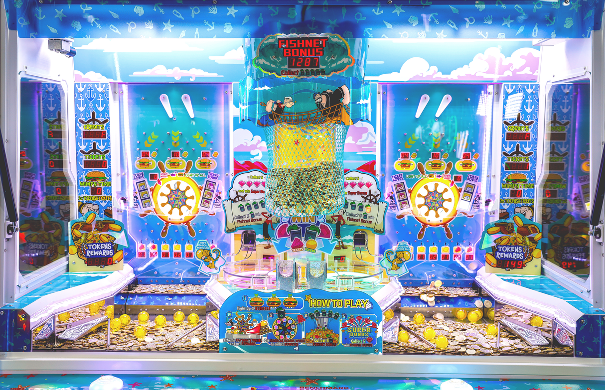 Popeye Dizzy Divers Coin Pusher