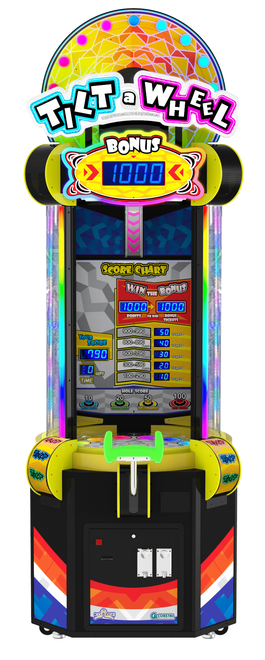 Tilt A Wheel