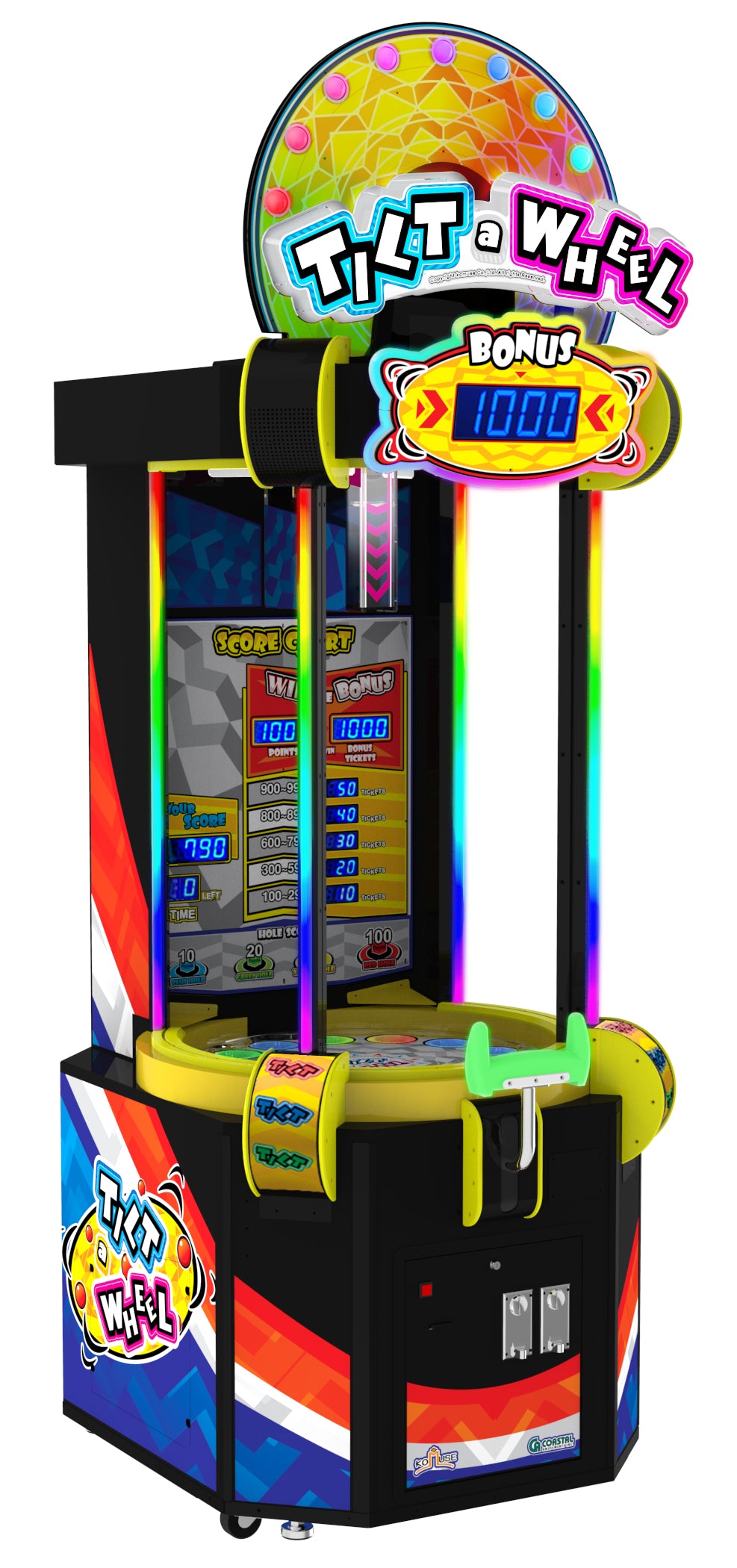 Tilt A Wheel