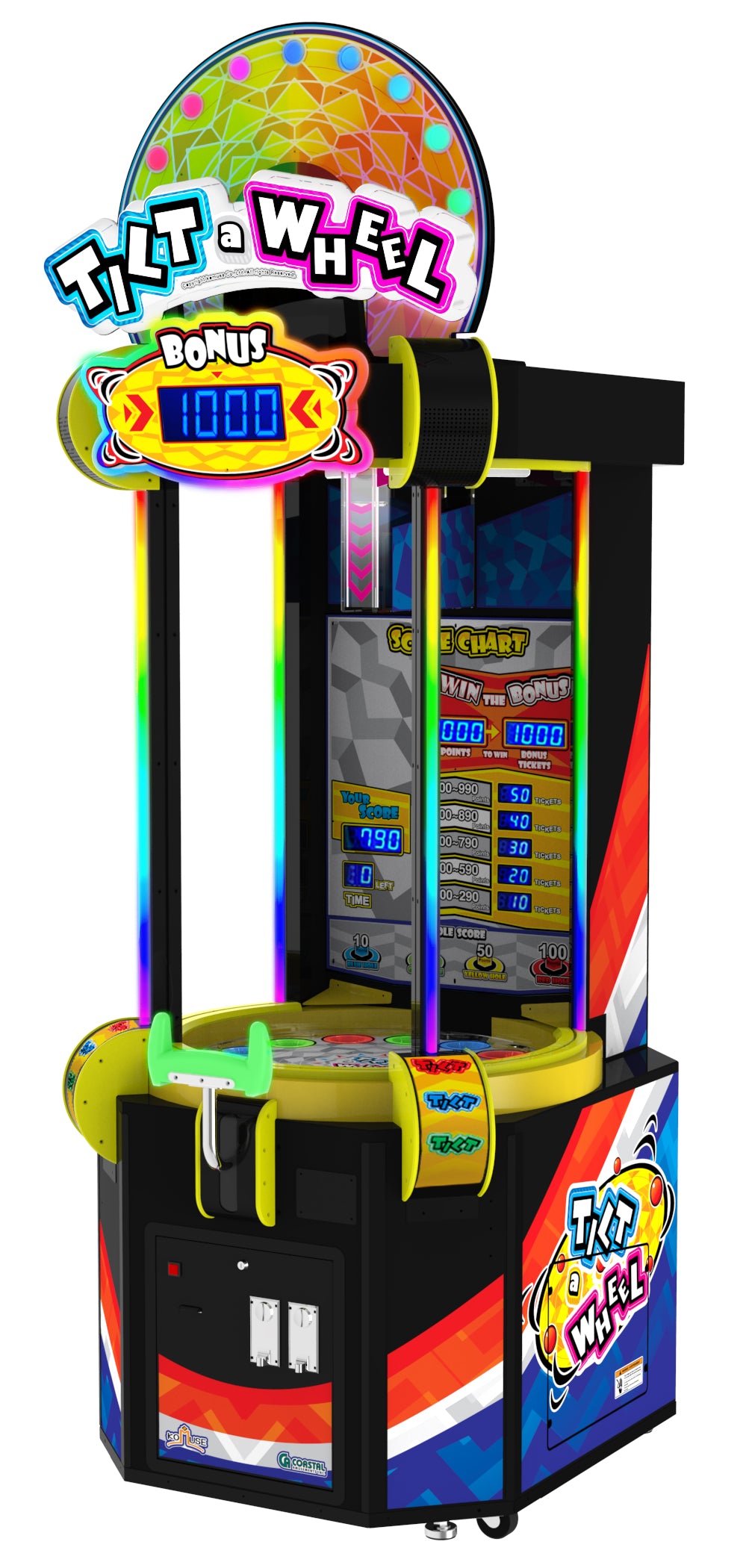 Tilt A Wheel