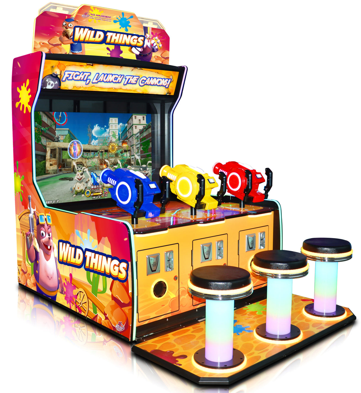 Wild Things 3 Player Laser