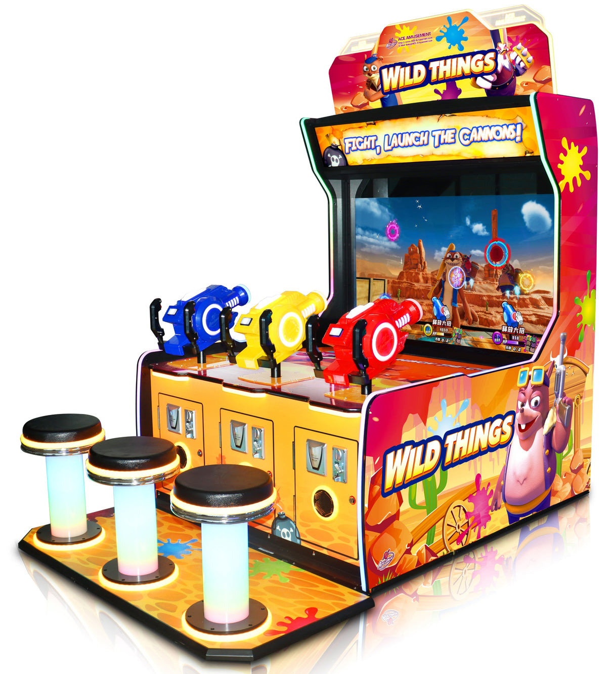 Wild Things 3 Player Laser