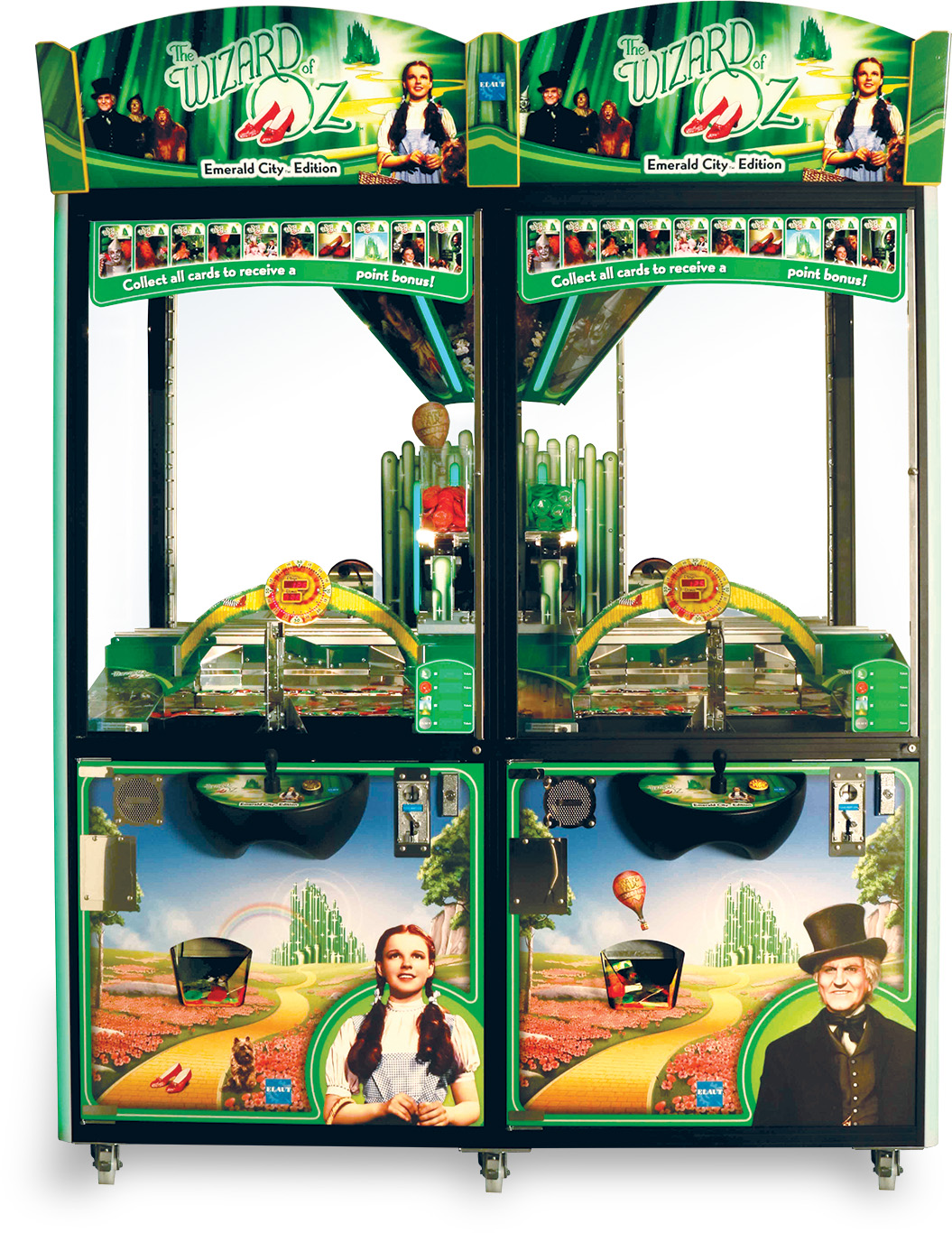Wizard Of Oz 2 Player Coin Pusher Emerald City Edition