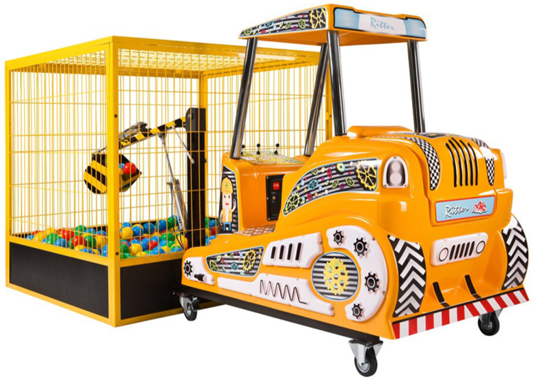 Excavator Kiddie Ride