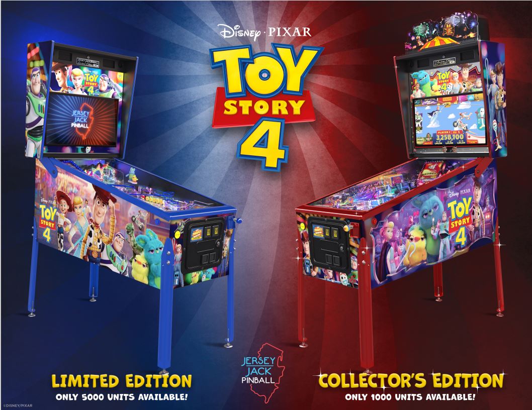 Toy Story 4 Pinball Collectors Edition