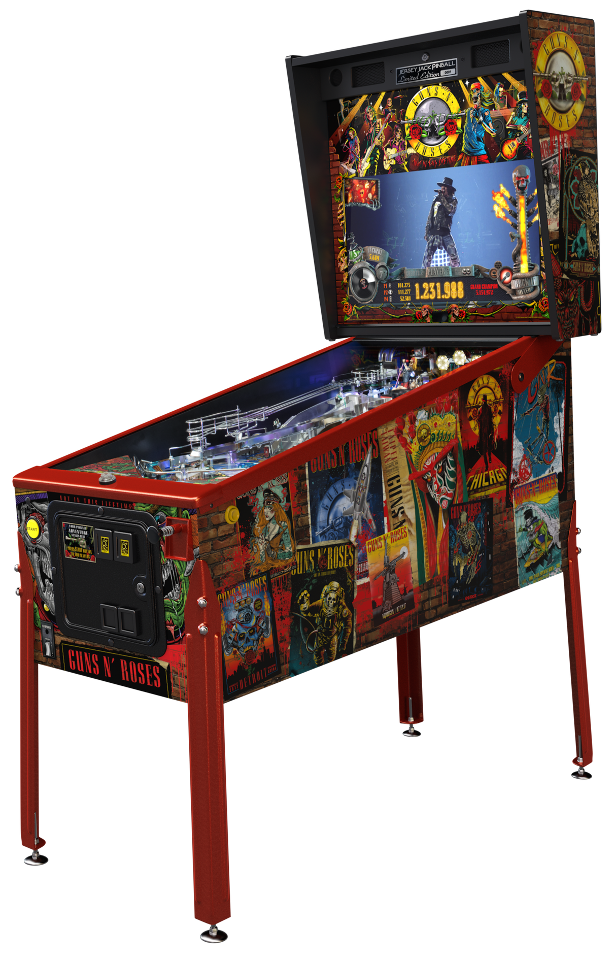 Guns N Roses Pinball Limited Edition