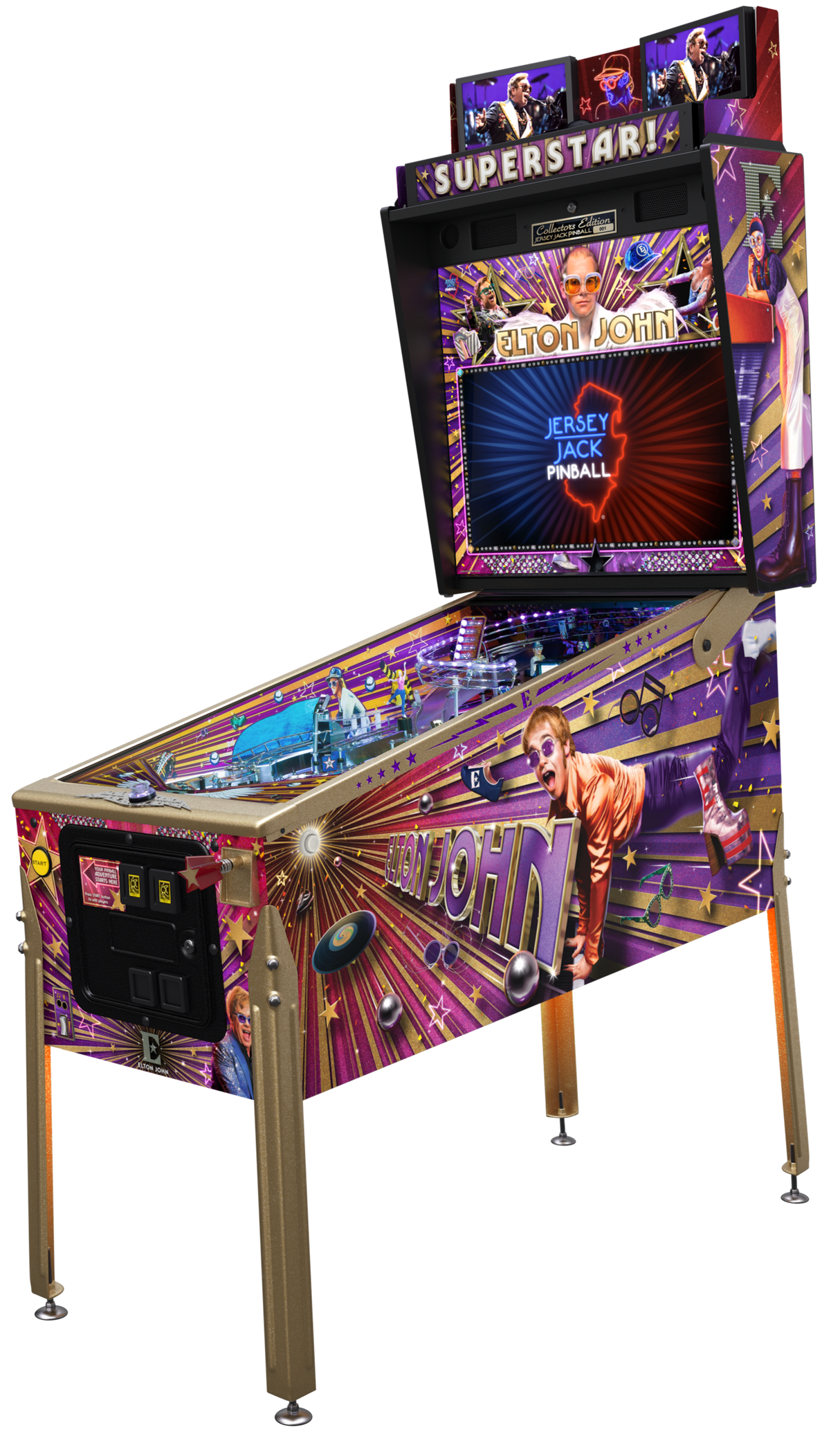 Elton John Pinball Collectors Edition