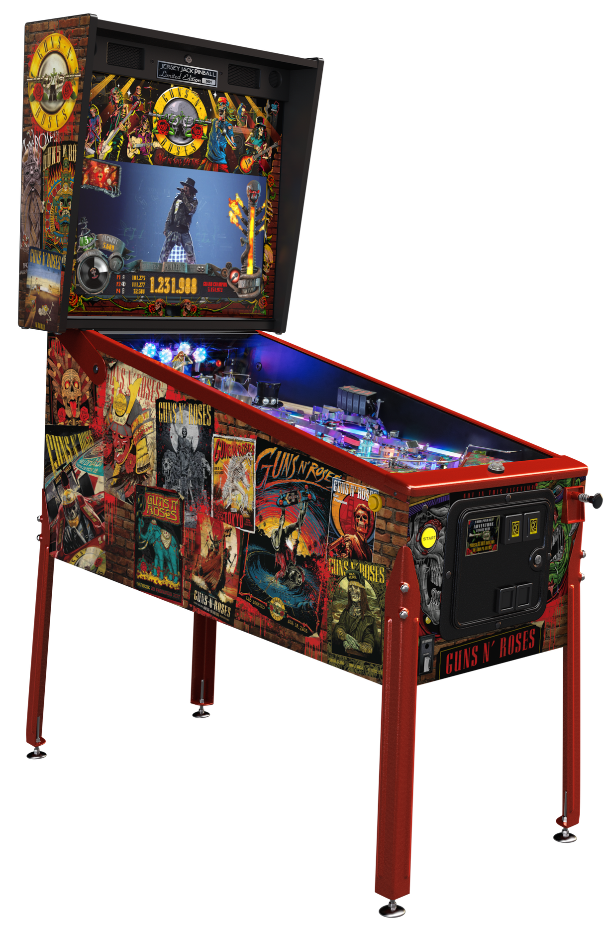 Guns N Roses Pinball Limited Edition