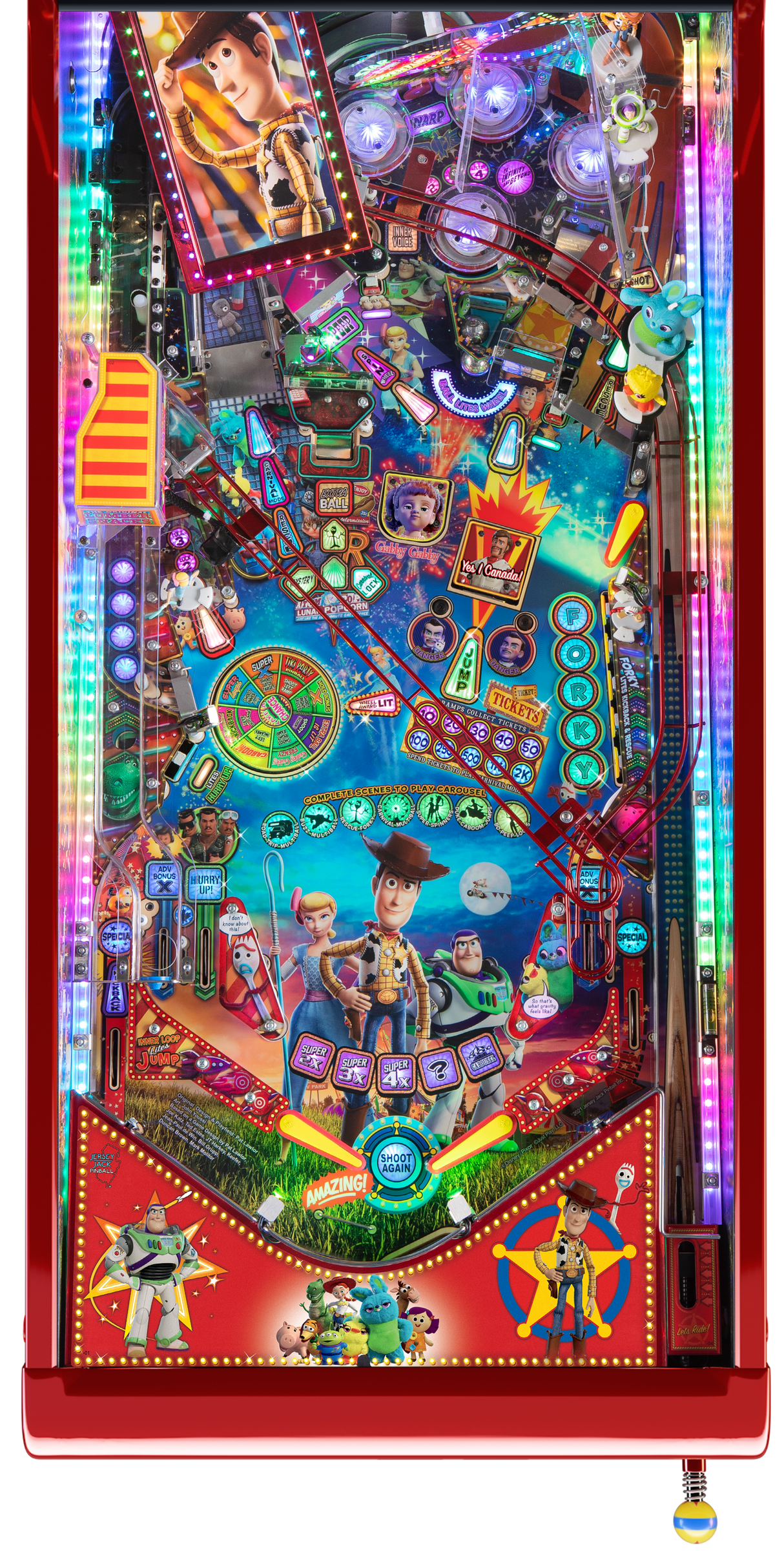Toy Story 4 Pinball Collectors Edition