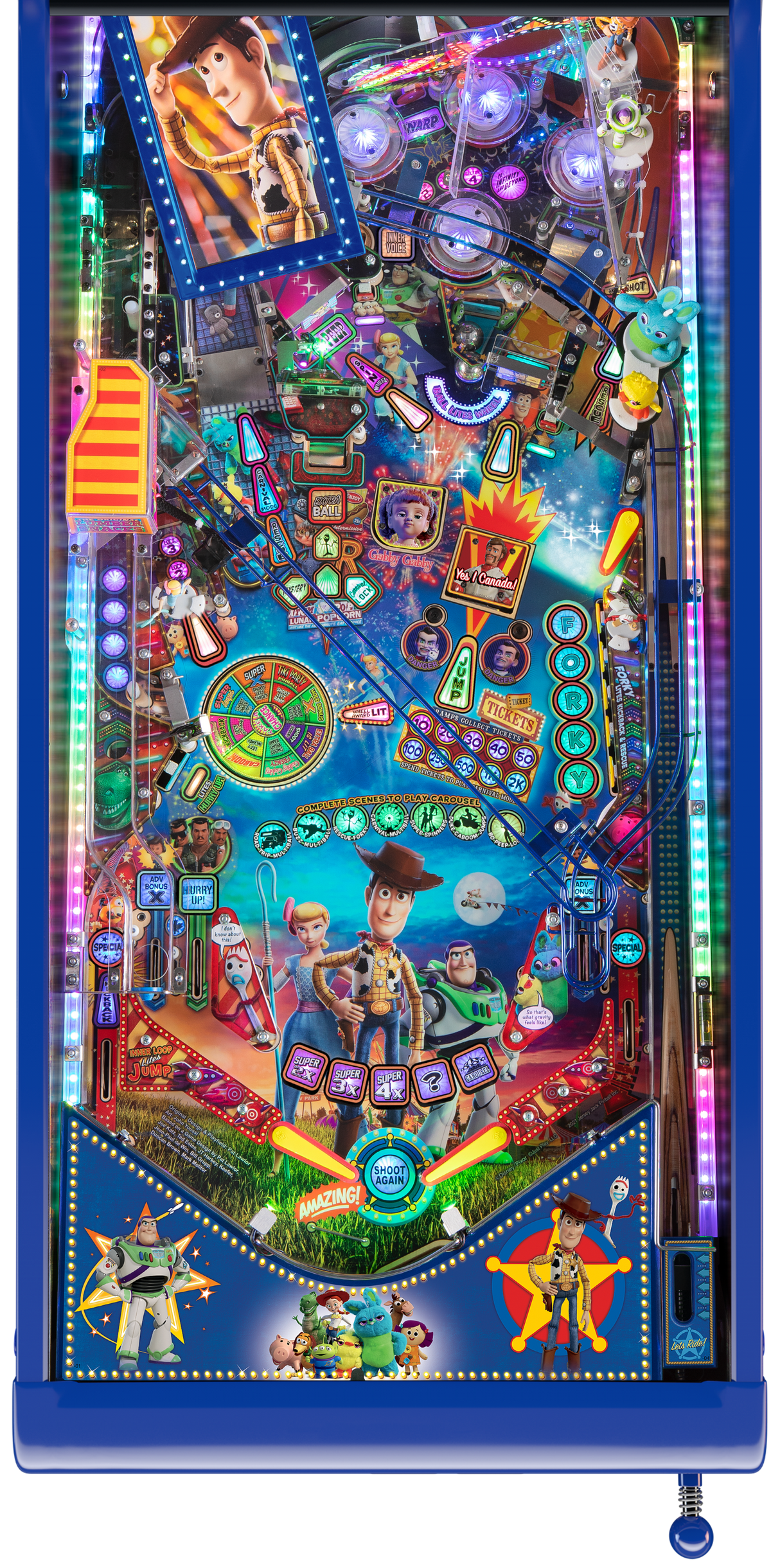 Toy Story 4 Pinball Limited Edition