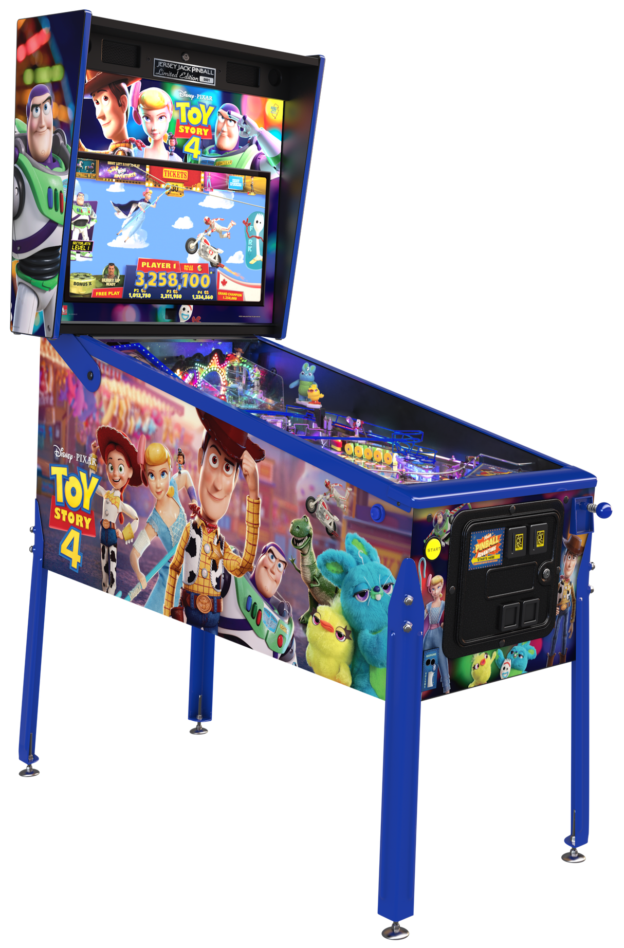 Toy Story 4 Pinball Limited Edition