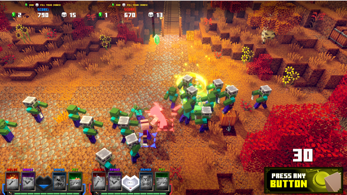 Minecraft Dungeons Arcade 4 joueurs