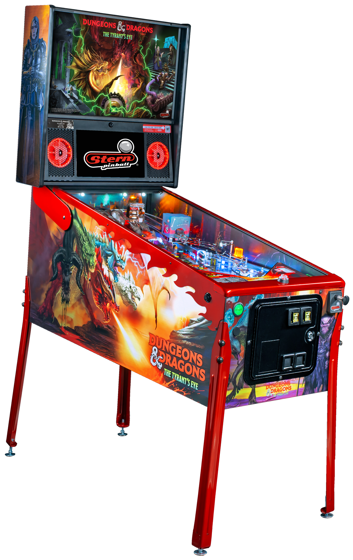 Dungeons & Dragons The Tyrant's Eye Pinball Limited Edition