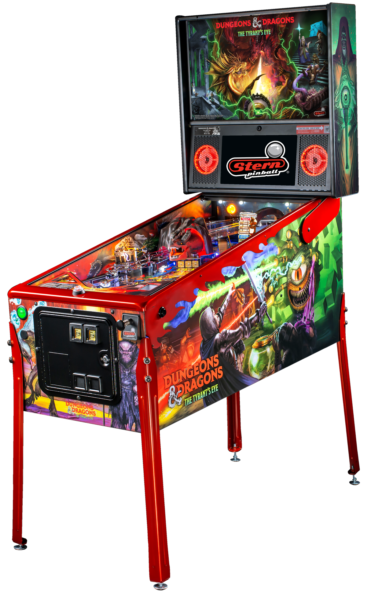 Dungeons & Dragons The Tyrant's Eye Pinball Limited Edition