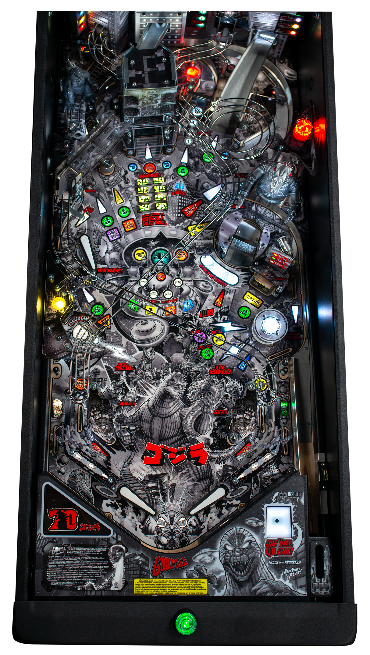 Godzilla Pinball 70th Anniversary Premium