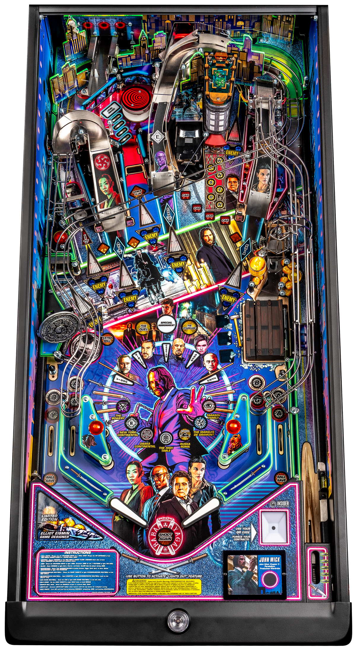 John Wick Pinball Limited Edition