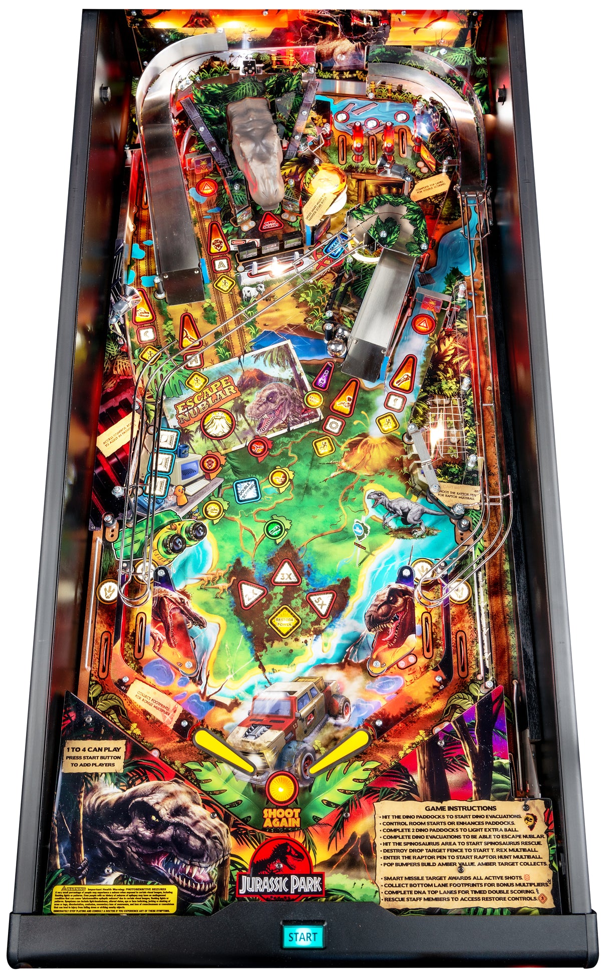 Jurassic Park Pinball Home
