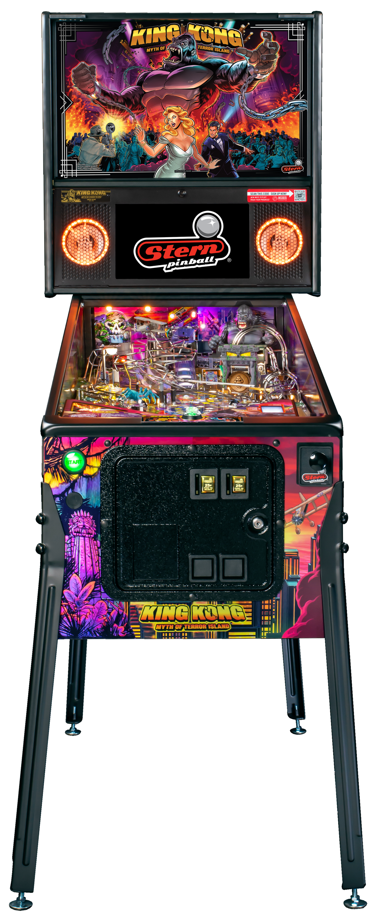 King Kong : Myth of Terror Island Pinball Édition limitée