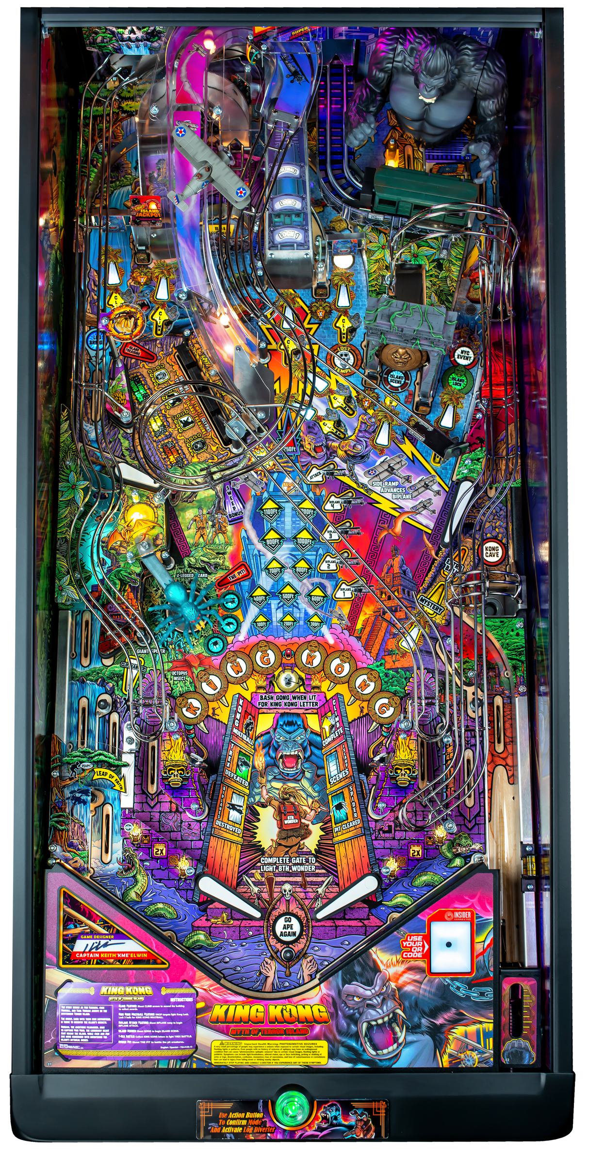 King Kong : Myth of Terror Island Pinball Édition limitée