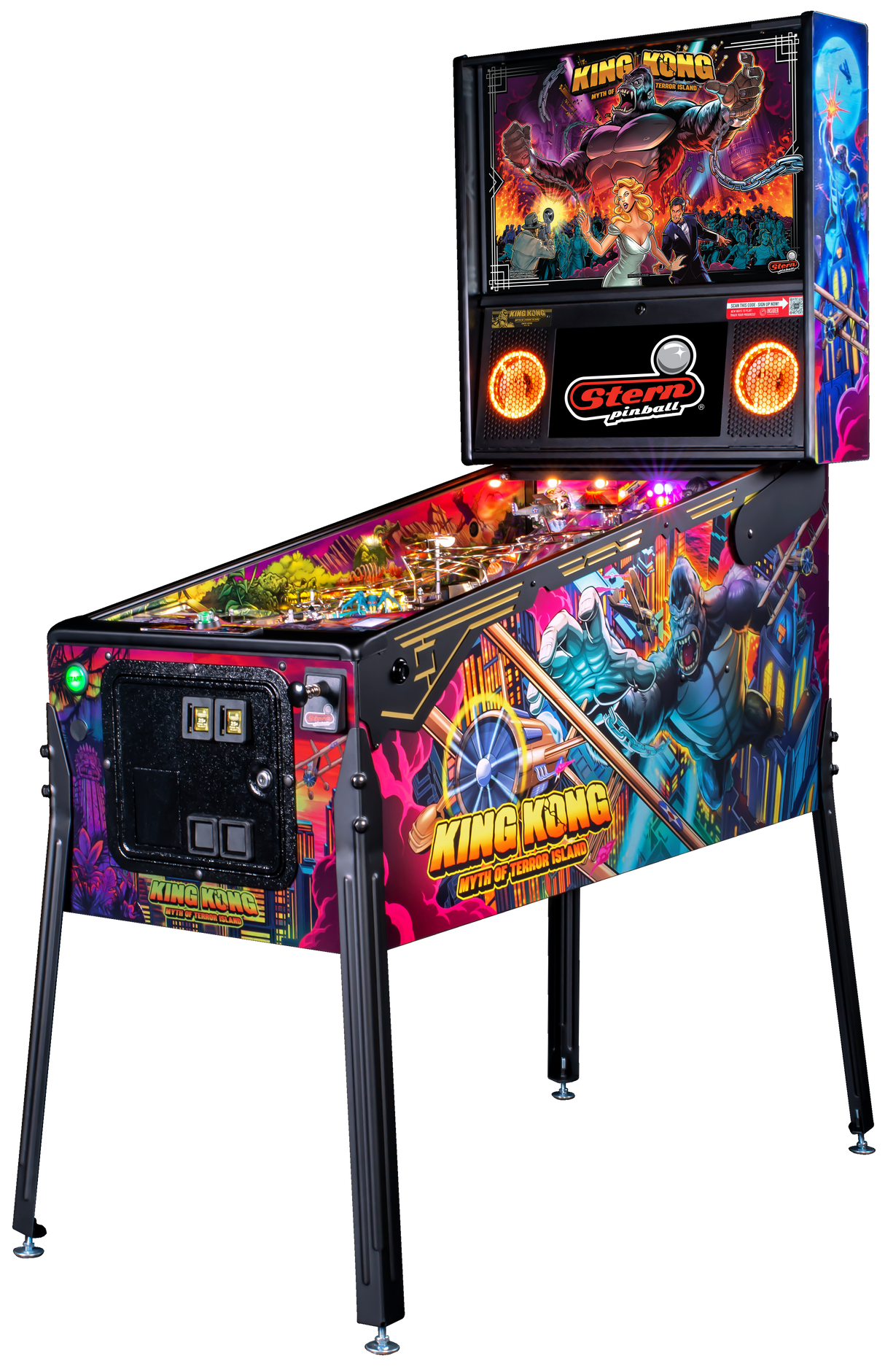 King Kong : Myth of Terror Island Pinball Édition limitée