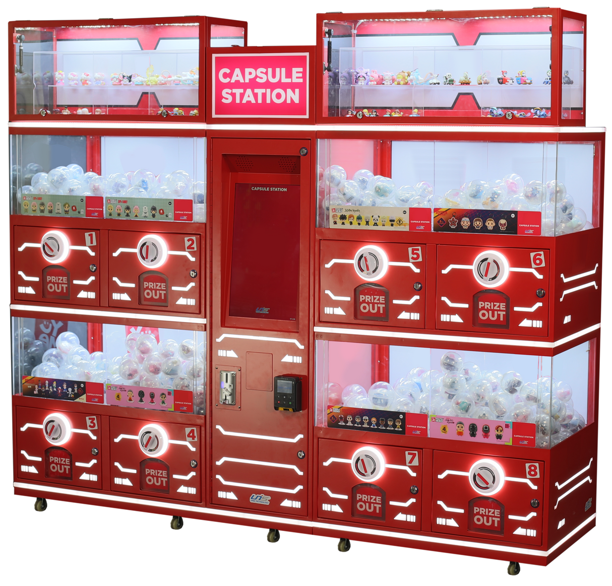 YUME Capsule Station 8-Player