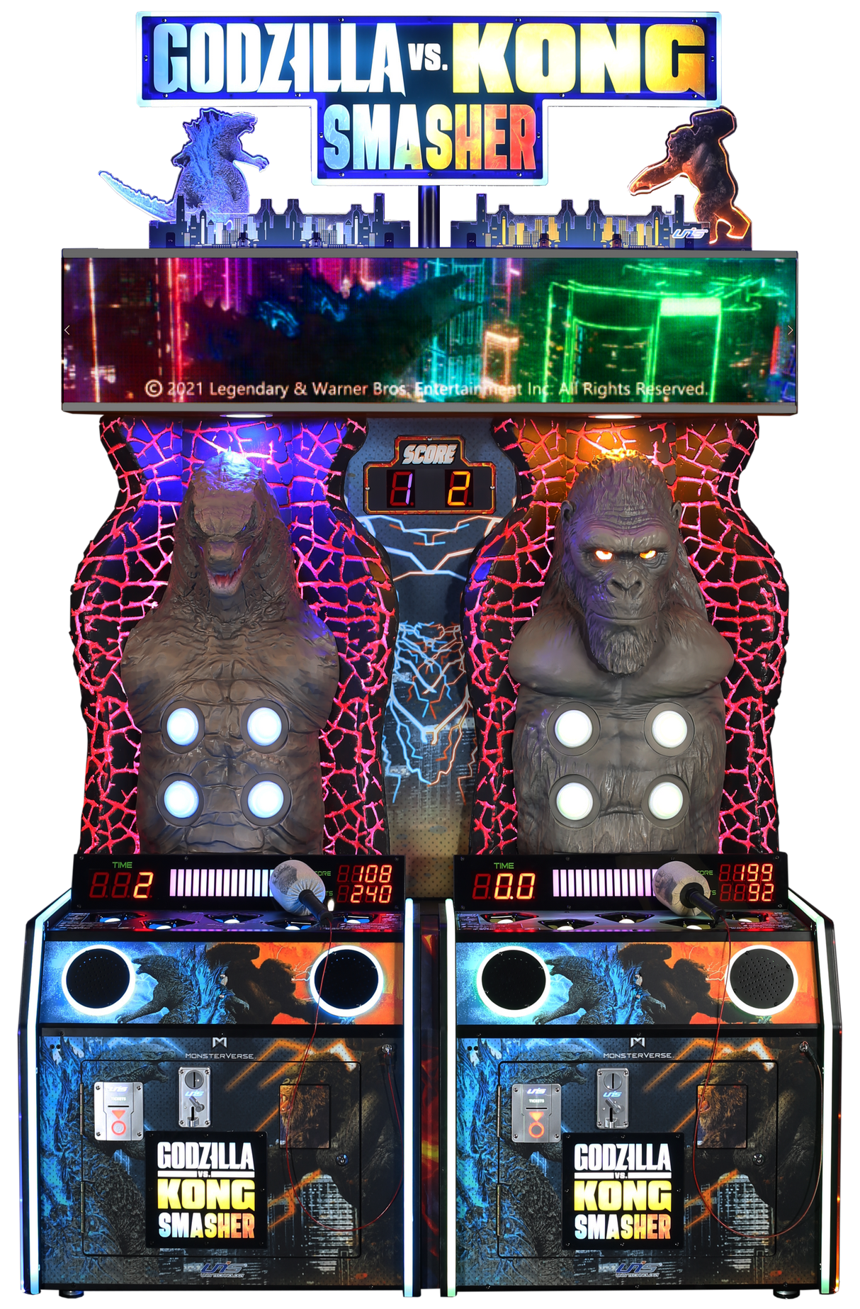 Godzilla VS Kong Smasher 2-Player
