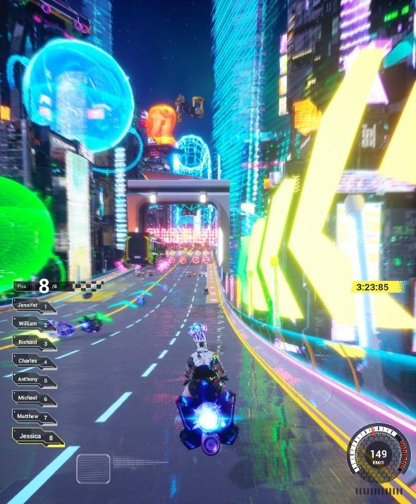 Neon Rush Deluxe Twin 2-Player