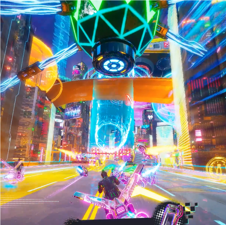 Neon Rush 1 joueur