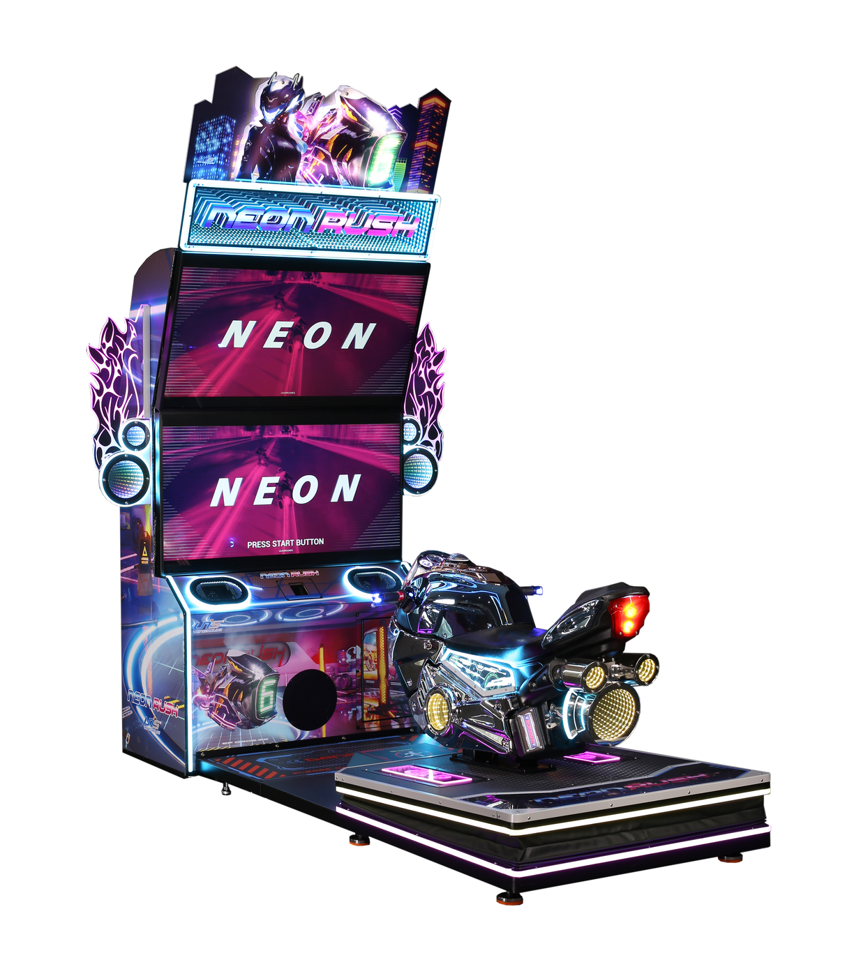 Neon Rush 1 joueur