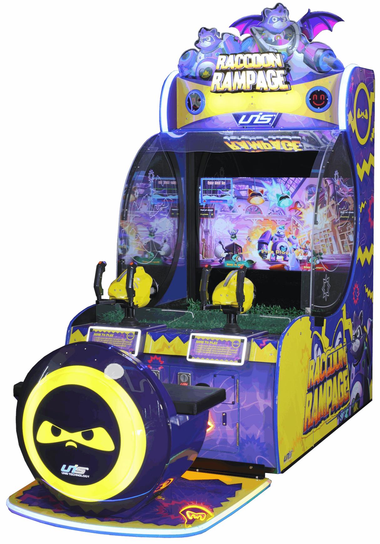 Raccoon Rampage 2-Player