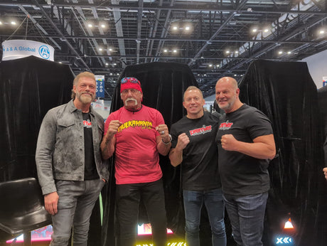 Player One Amusement Group, Premier Arcade Games, and the Gattillo Group Launch 4 New Prize Drop Games Featuring Wrestling and MMA Legends at IAAPA.