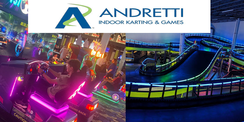 A Brand-New Level of Fun: P1AG Installs Arcade at Andretti Oklahoma City