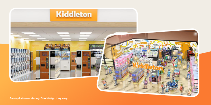 Kiddleton Expands with 26 New Stores Inside Walmart Locations Across the U.S.