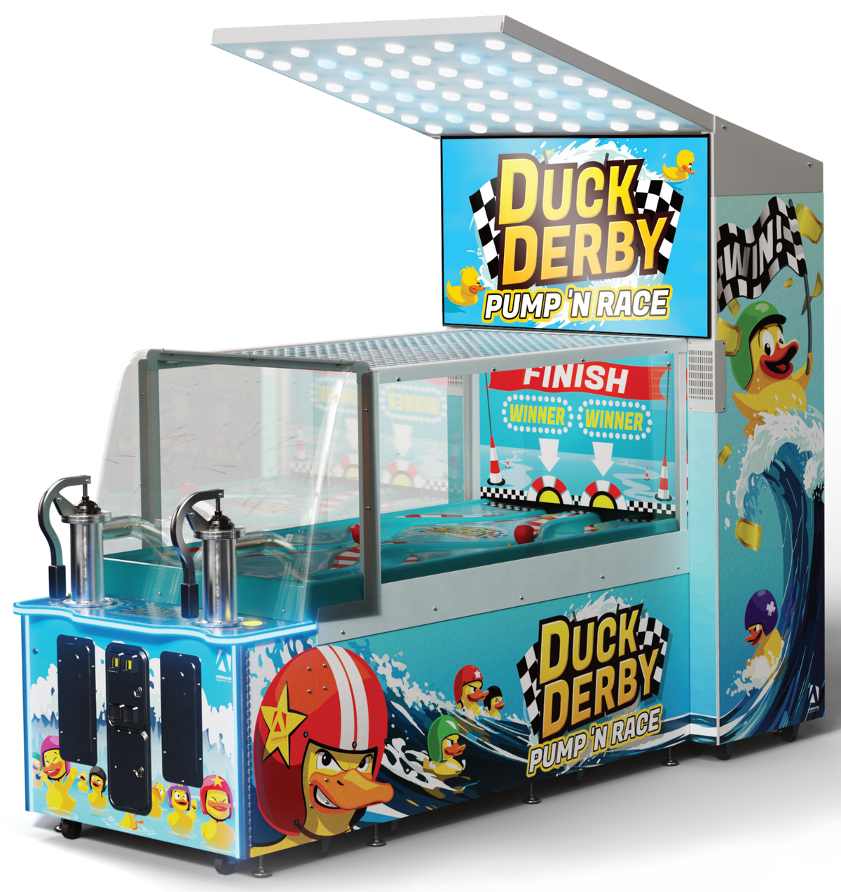 Duck Derby Pump N' Race by Adrenaline | Player One Amusement Group