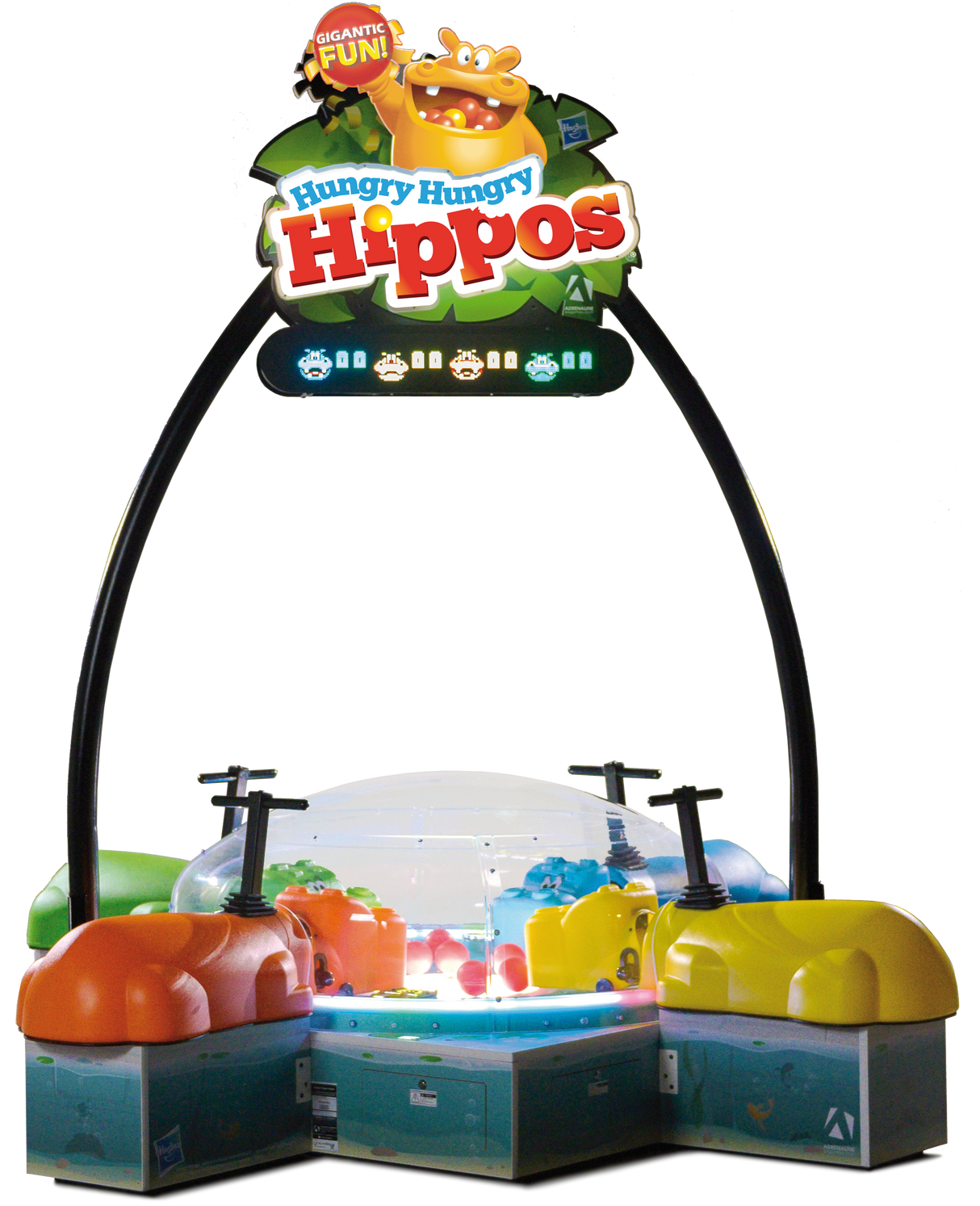 Hippopotames affamés