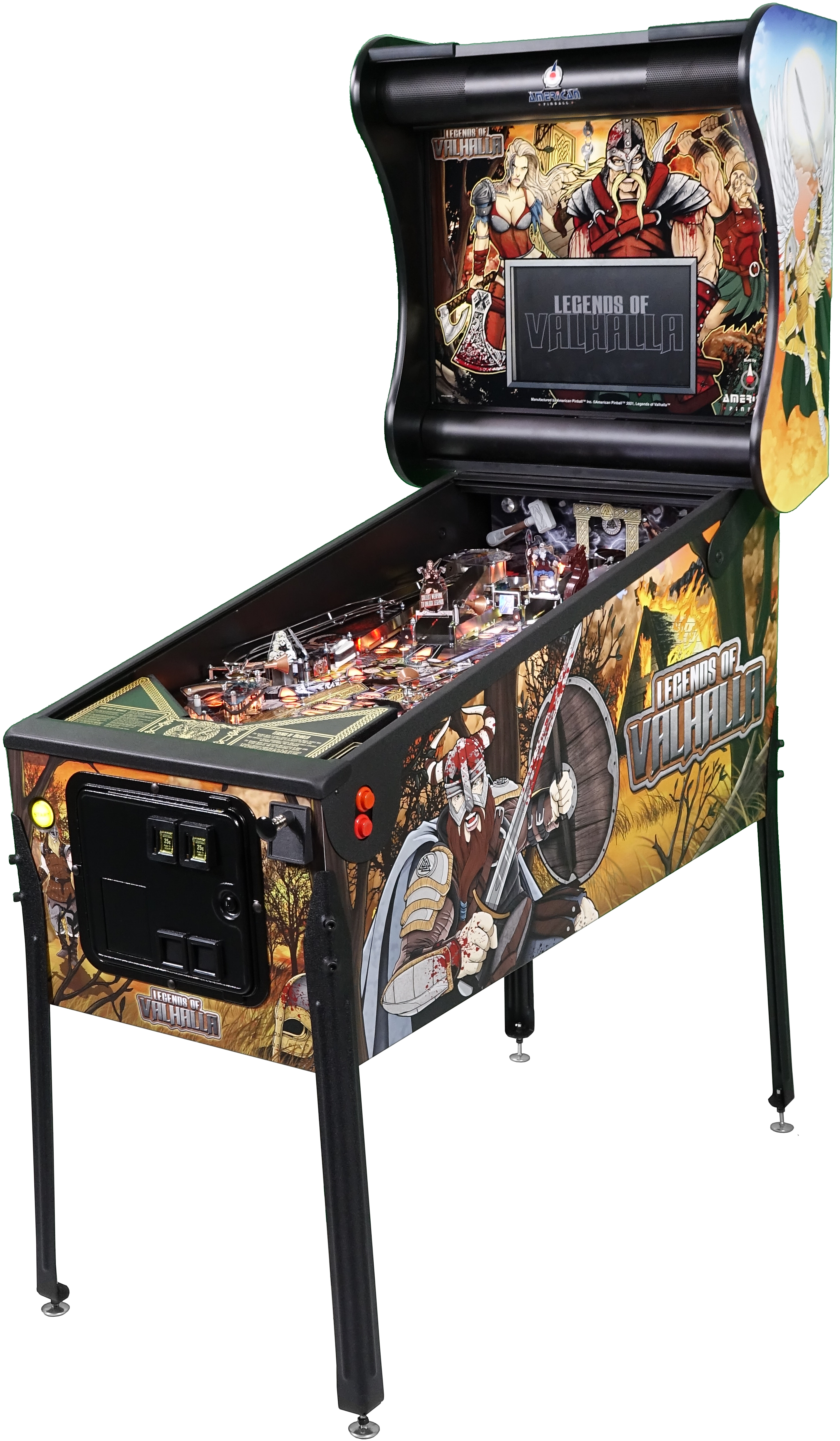 Legends of Valhalla Pinball Machine | Player One Amusement Group