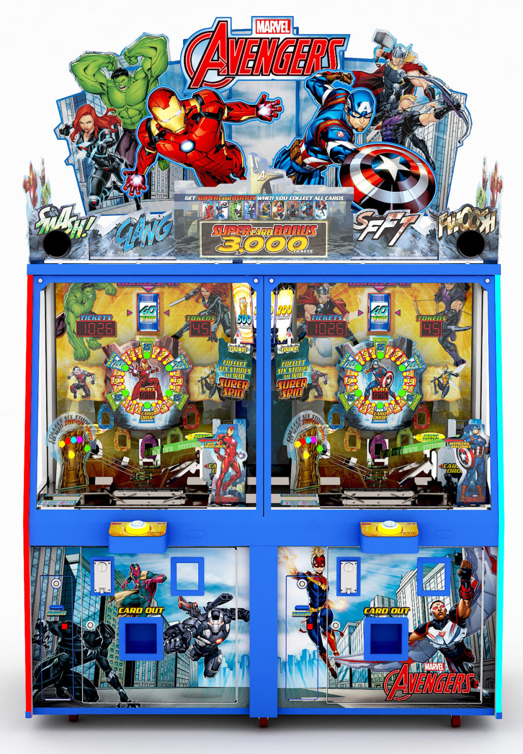 Avengers Coin Pusher 2-Player