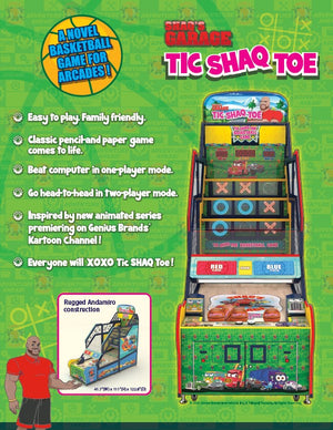 Tic SHAQ Toe Basketball