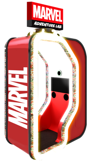 Marvel Type Lab Marvel Adventure Lab Photo Booth | Player One Amusement Group