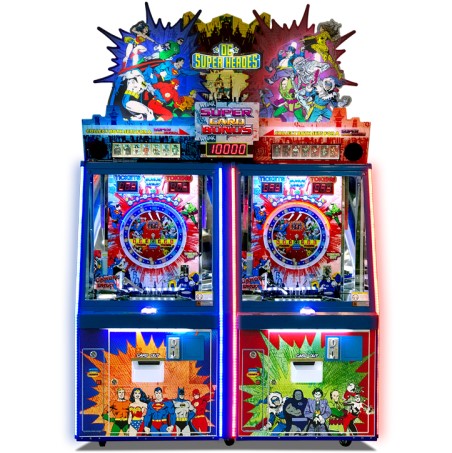 DC Superheros Coin Pusher 2 Player