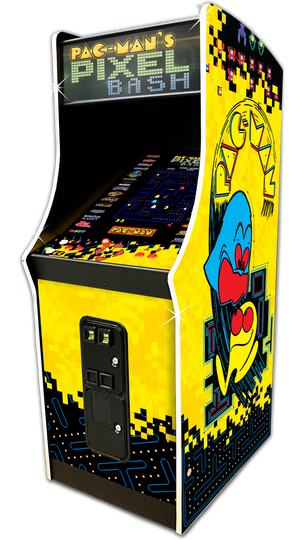Montant vertical à pièces Pac-Man Pixel Bash