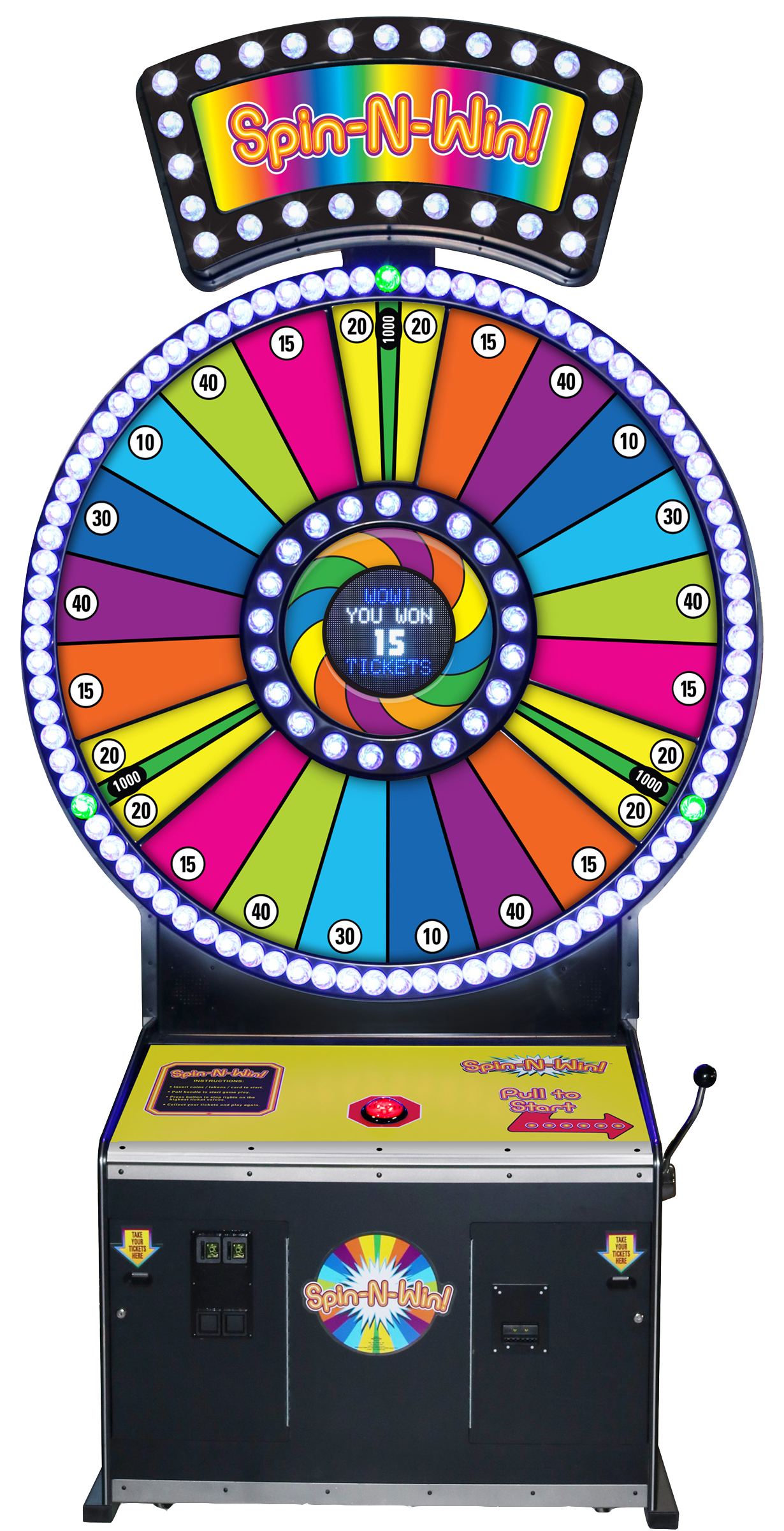 Spin-N-Win by Bay Tek Entertainment | Player One Amusement Group