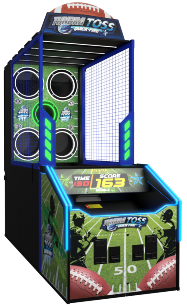 驚速ゲーム 第6i7 M32G M2SSD512G/HD Win11Offi21 Tundra Toss Quick Fire Arcade by Bay Tek| Player One Amusement Group