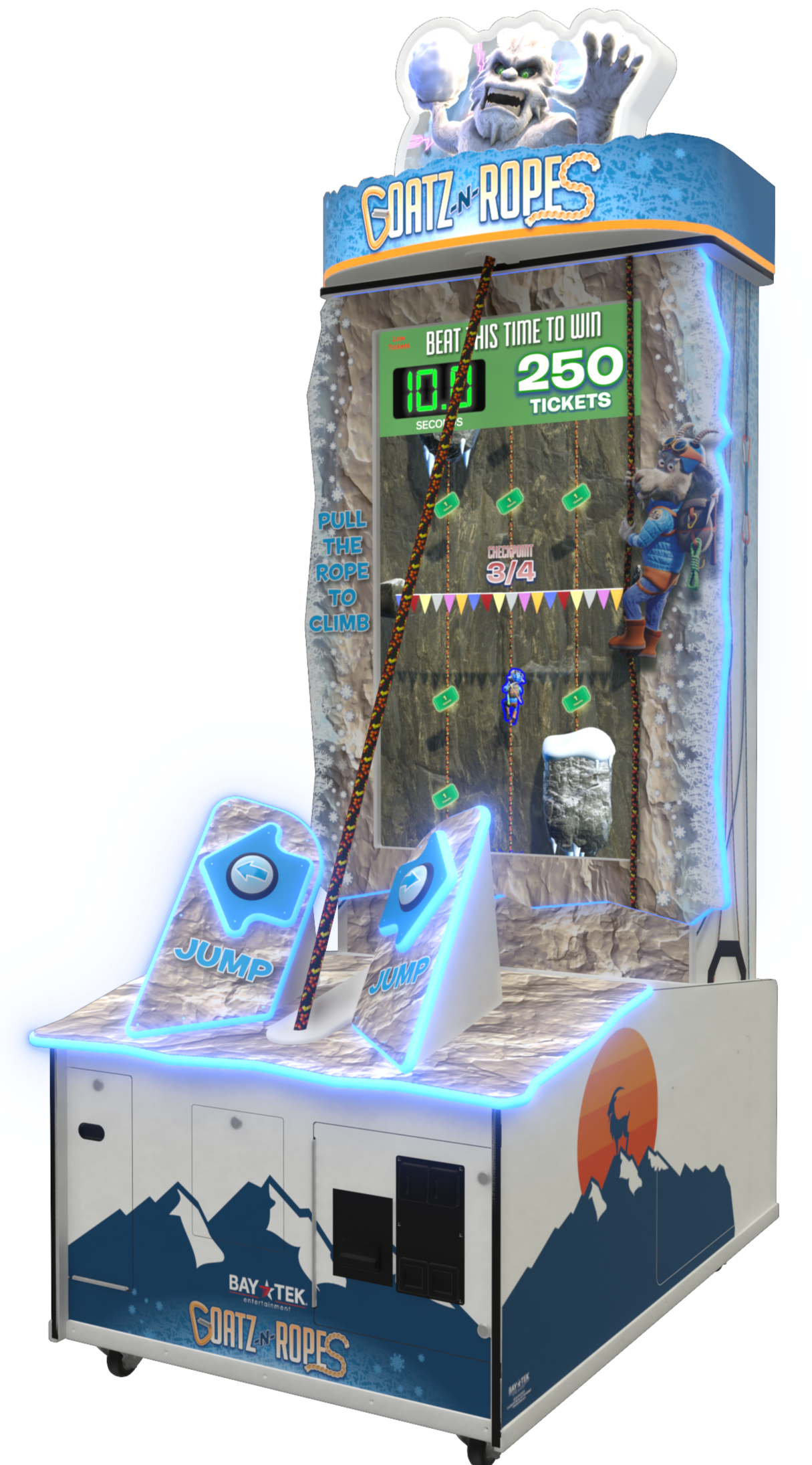邦楽 goat / NEW GAMES GoatZ 'n Ropes 1-Player Arcade Game | Player One Amusement Group